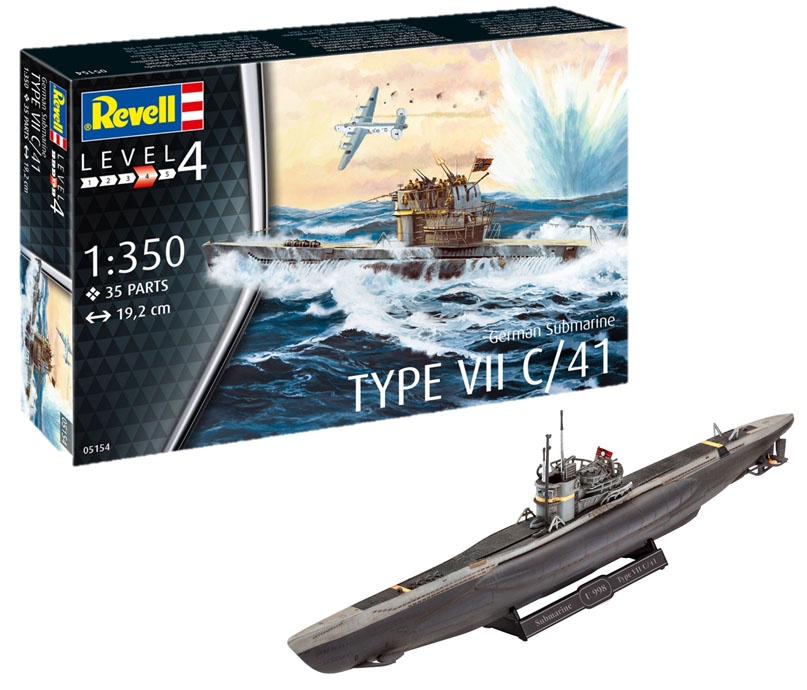 Revell German Submarine Type VII C/41