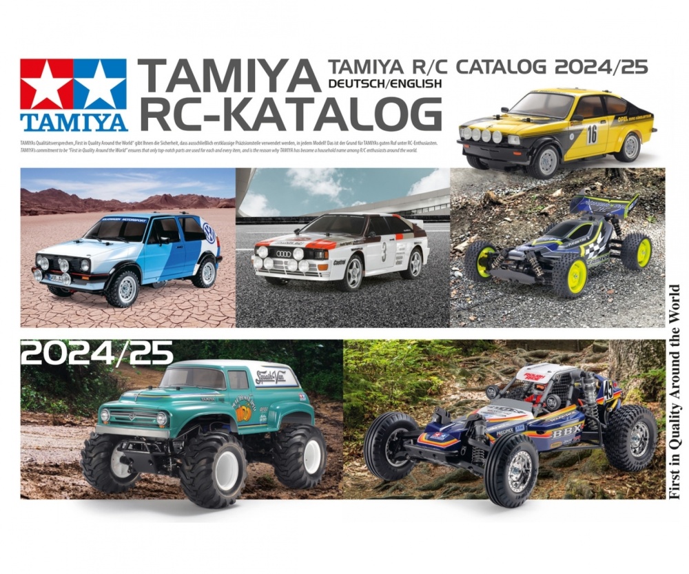 Tamiya RC Katalog 2024/25 DE/EN