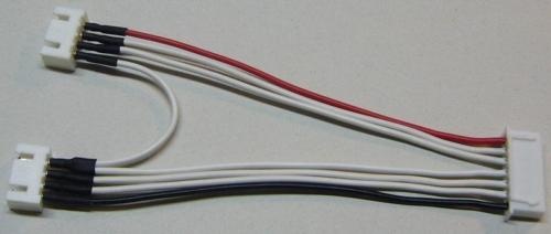 Ladekabel / Balancer-Adapter-Kabel 2x 3s auf 6s XH