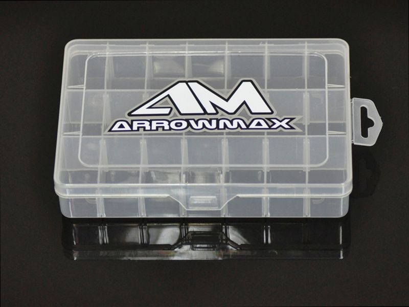 Arrowmax Ersatzteilbox mit 21 Fächern (196 x 132 x 41 mm)