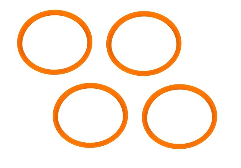 JS-Parts Felgenringe ultraflex orange passend für Off-Road