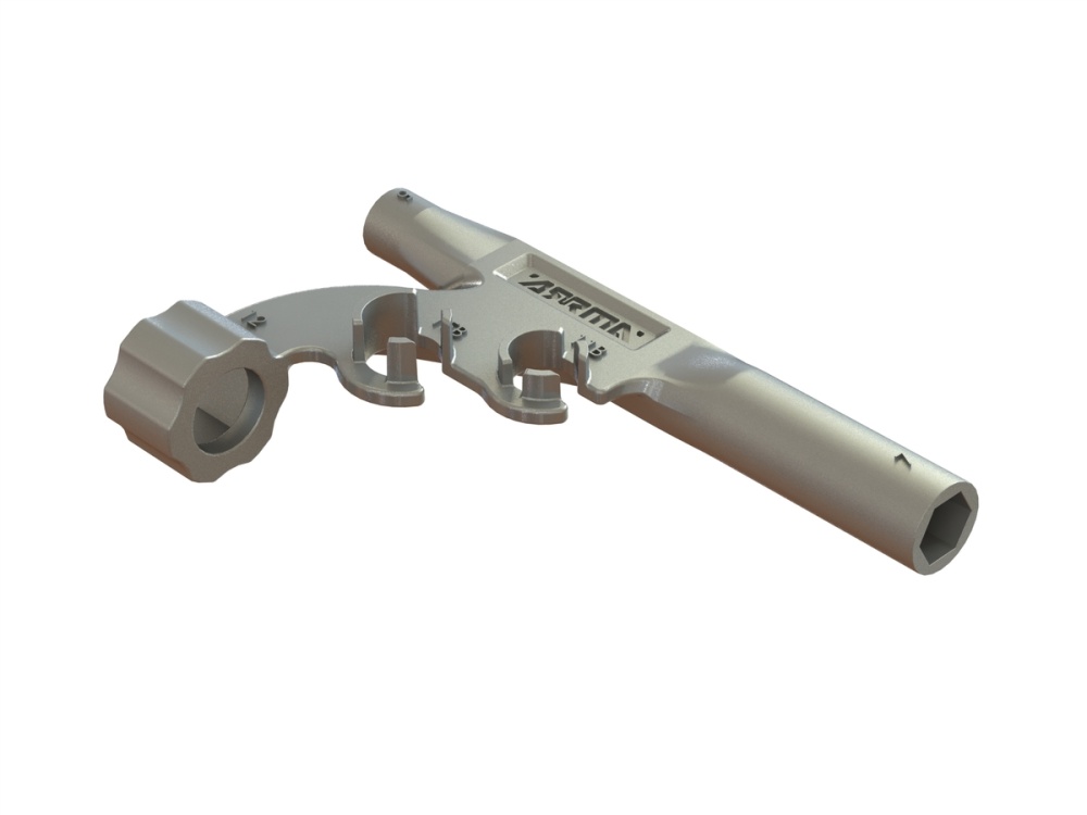 Arrma Metal Multi Tool 5/7mm Nut, 11/15mm Bore Shock
