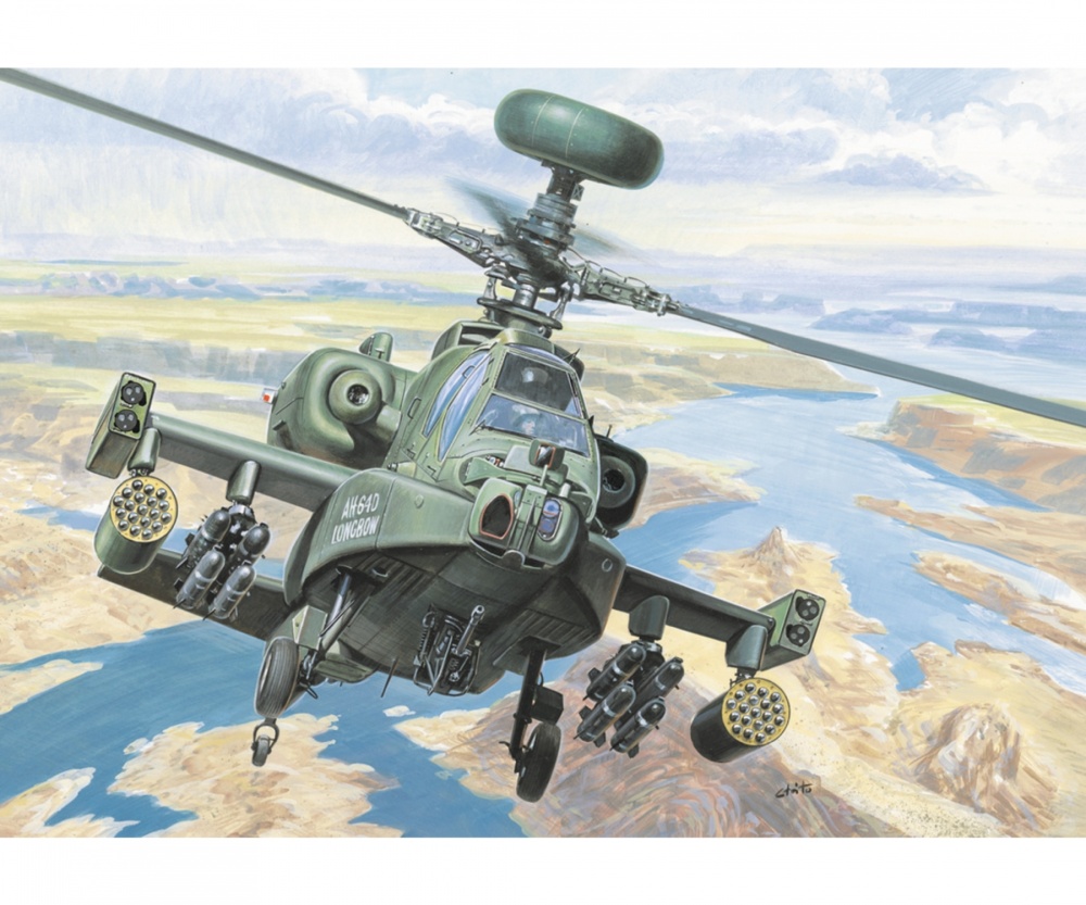 Italeri 1:72 AH-64 D Apache Longbow