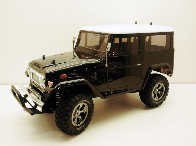 Set Protezione Parabrezza + Portapacchi + Scala Per Tamiya Land Cruiser CC01 1/10