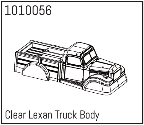 Absima Lexan Power Wagon Body klar