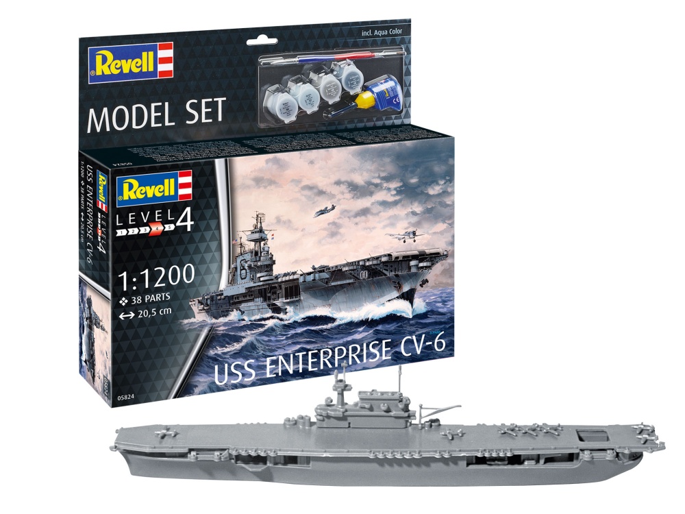 Revell Modell Set USS Enterprise CV-6