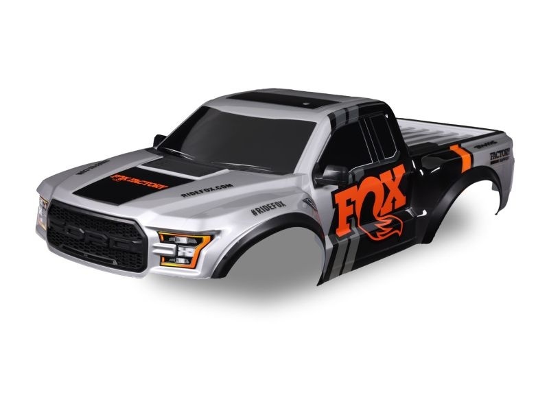 Traxxas Karosserie 2017 Ford Raptor Heavy Duty FOX mit Clipl