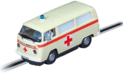 Carrera EVOLUTION VW BUS T2b Ambulance, Red Cross