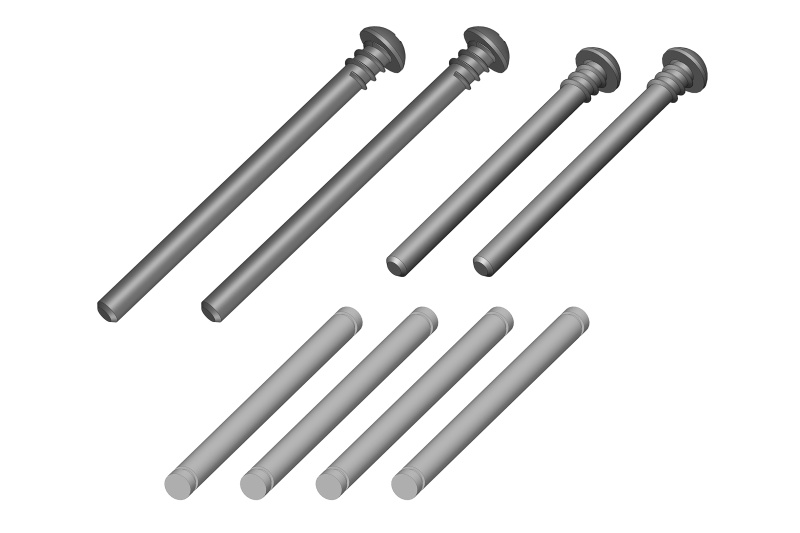 Team Corally Arm Pin Set - 1 Set