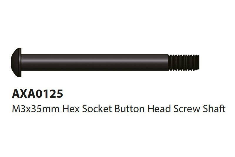 Axial - Hex Button Head Screw Shaft 3x35mm (6)