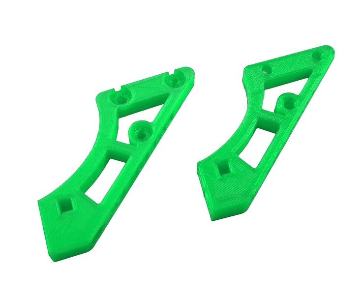 JS-Parts ultraflex Spoilerhalter grün für