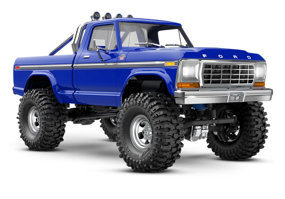 Traxxas TRX-4M Ford F150 4x4 lifted blau 1/18 Crawler RTR
