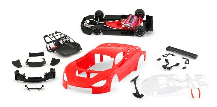 NSR McLaren 720S - Red Body Kit - Including Mechanic