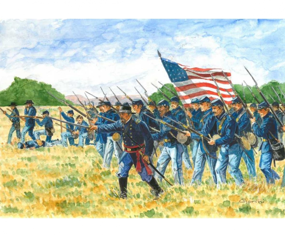 Italeri 1:72 Union Infantry (Amer. Ci
