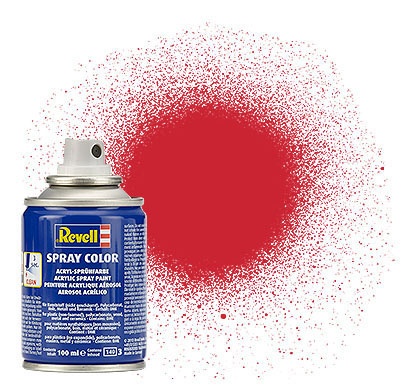 Revell Spray Color Feuerrot, seidenmatt, 100ml