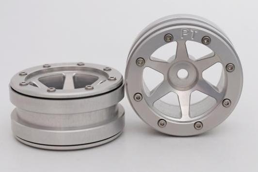 Metsafil Beadlock Wheels PT- Slingshot Silber/Silber 1.9