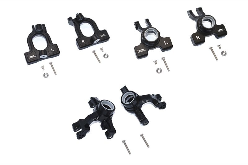 GPM Aluminum Front C-Hubs, Front & Rear Knuckle Arms