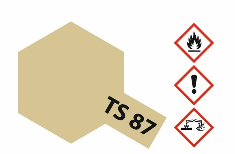 Tamiya Acryl-Sprühfarbe TS-87 Titan Gold 100ml