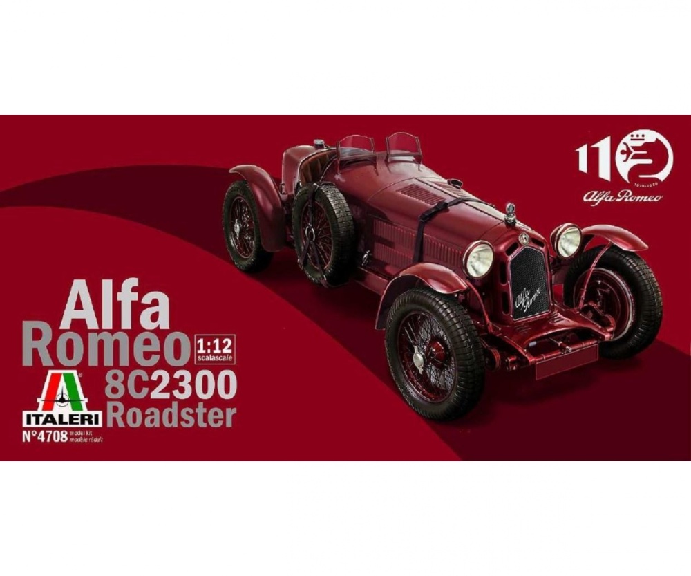 Italeri 1:12 Alfa Romeo 8C 2300 1931-