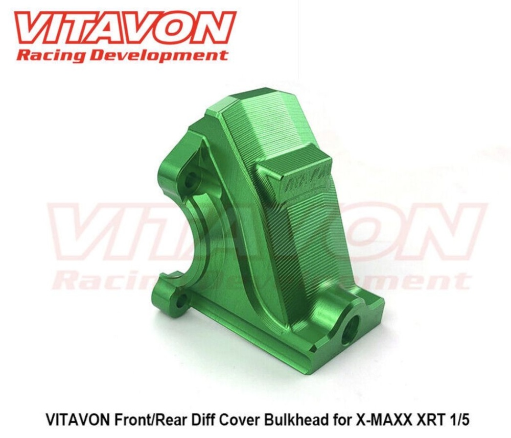 Vitavon Differentialabdeckung - X-Maxx/XRT - grün - Stück