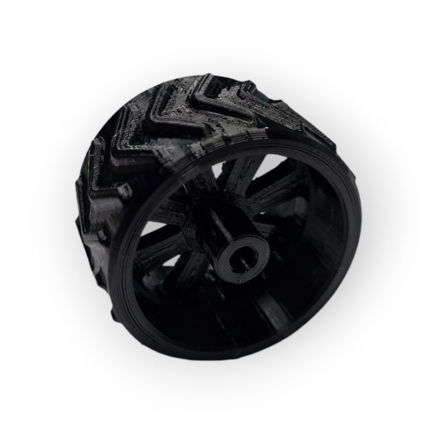 JS-Parts ultraflex Wheely Rad für Hobao MTX (1) schwarz