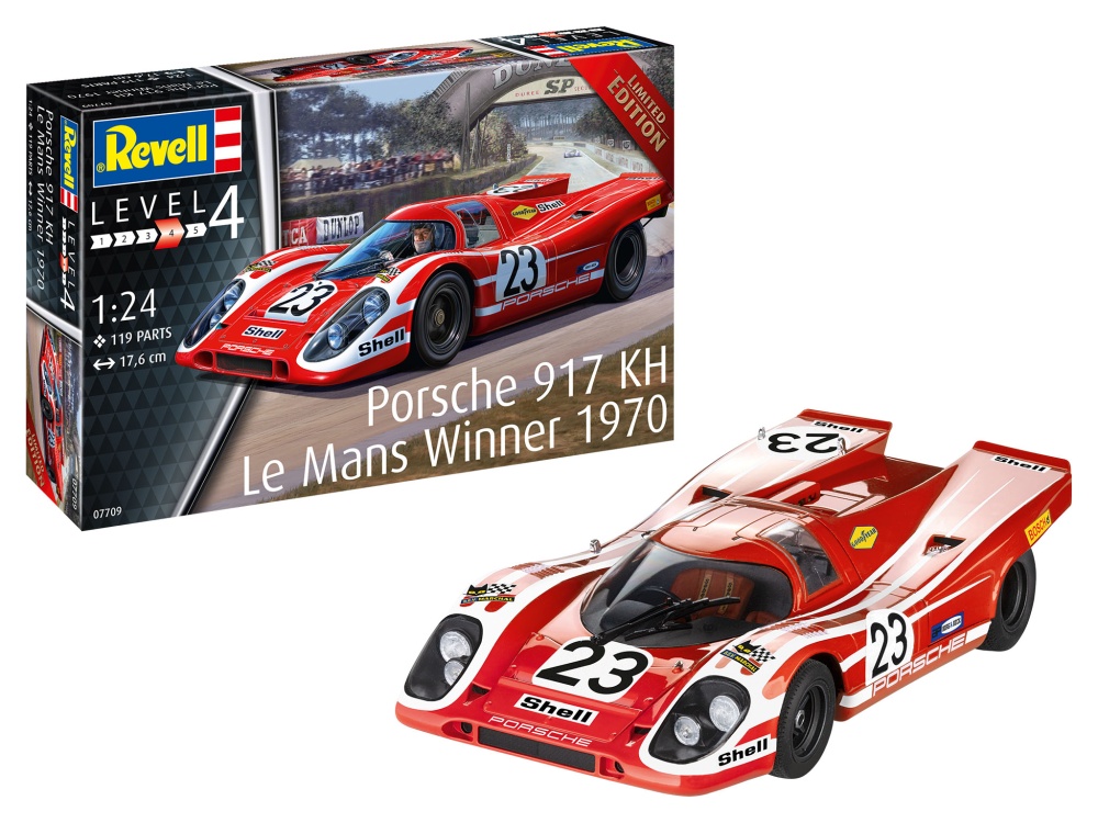 Revell Porsche 917K Le Mans Winner 1970 1:24