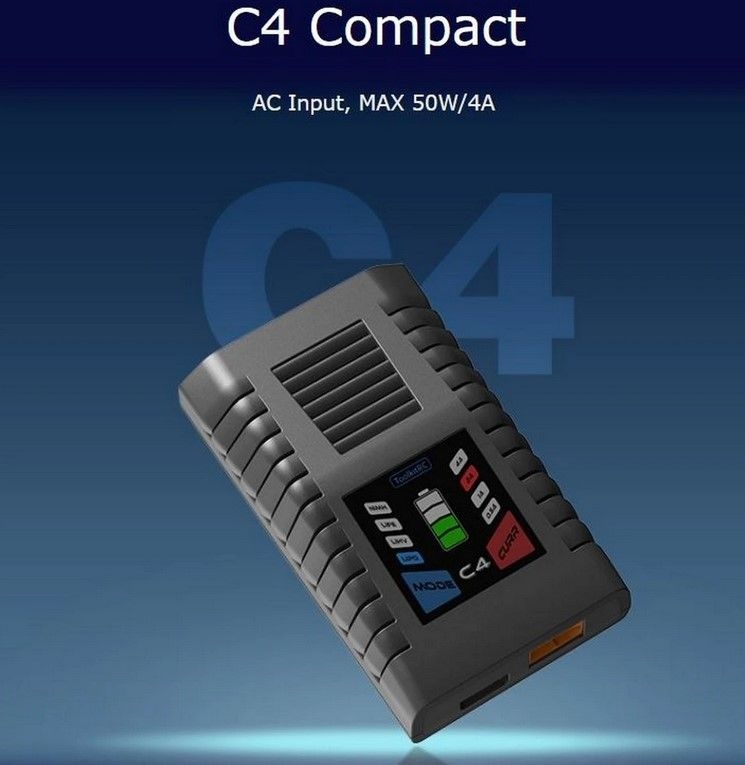 ToolKitRC Kompakt-Ladegerät C4 TRC-201713