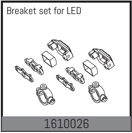 Absima LED Bracket Set