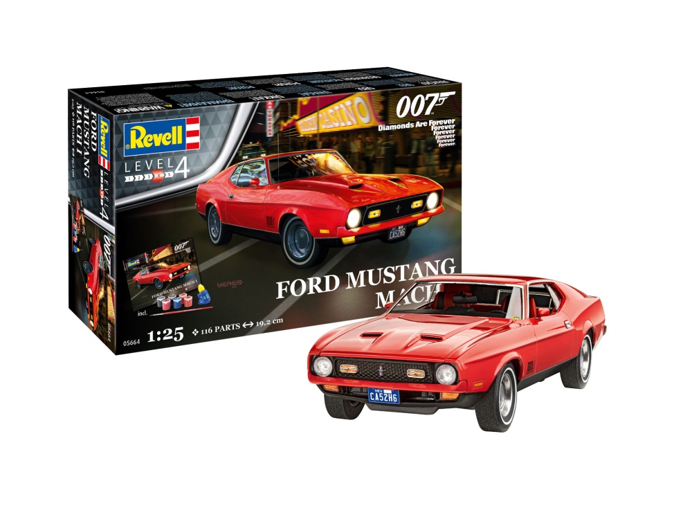 Revell Geschenkset - Ford Mustang Mach 1 (James Bond 007)