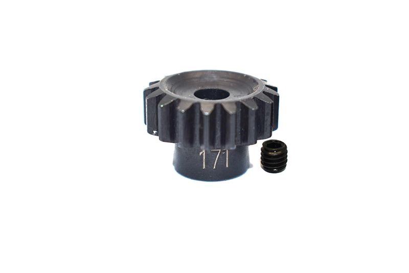 GPM High Carbon Steel Motor Gear 17T- 2PC Set for