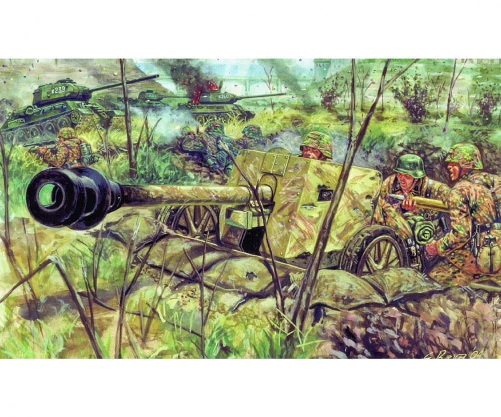 Italeri 1:72 WWII Dt. Panzerabwehrkan