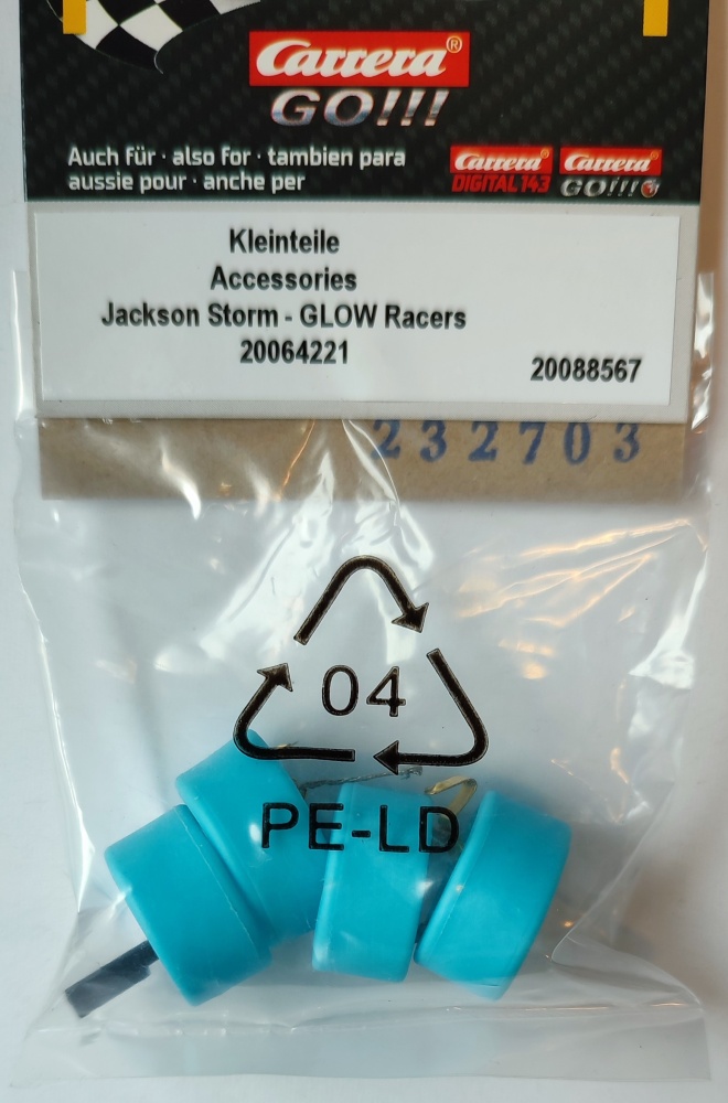 Carrera GO!!! Kleinteile Jackson Storm - Glow Racers #64221