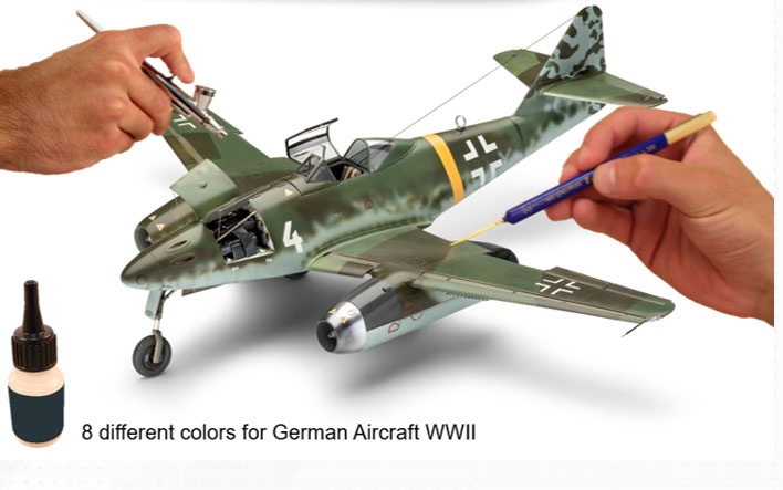 Revell Modell Farbset - Deutsche Flugzeuge WWII