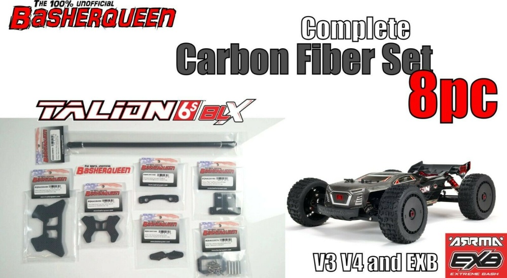 Basherqueen/M2C 87078PC Complete Carbon Fiber Kit