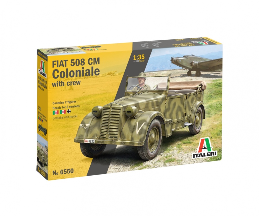 Italeri 1:35 Fiat 508 CM Coloniale m.