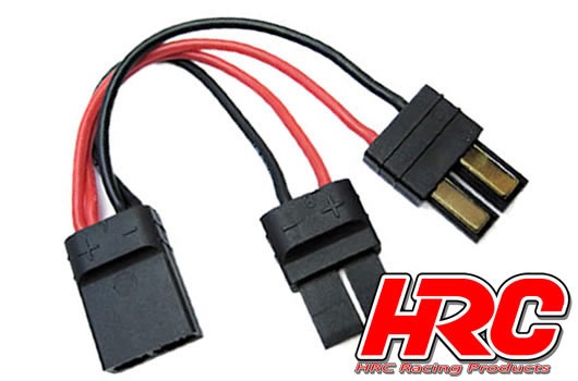 HRC Adapter - für 2 Akkus in Parallele - 14AWG Kabel -