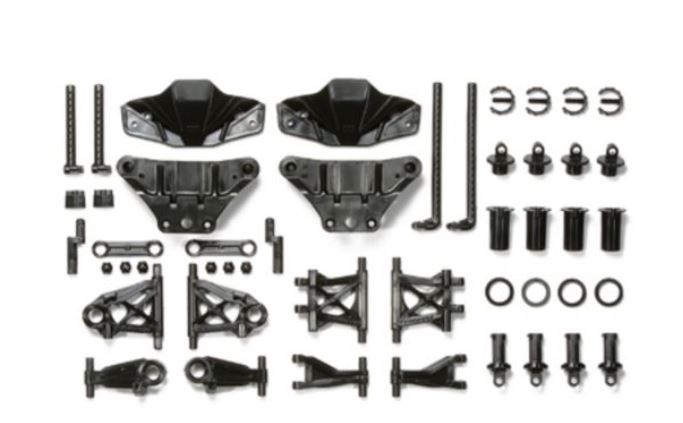 Pmandgk Metall Modifikations ZubehhR Kit Querlenker Achsschenkel für TT02 TT-02 1/10 RC Auto Upgrade Teile 
