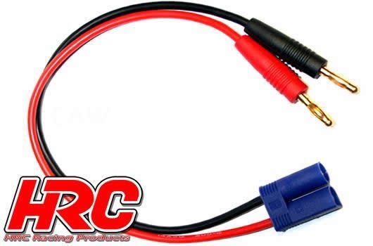 HRC Racing Ladekabel - Gold - Banana Plug zu EC5 Stecker