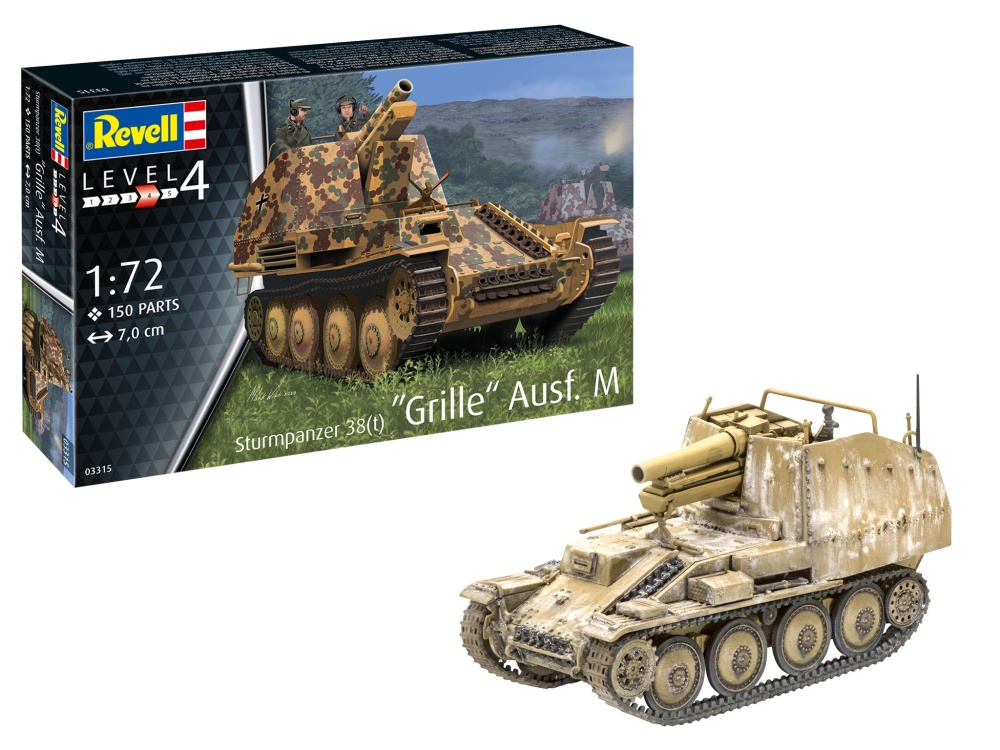 Revell Sturmpanzer 38(t) Grille Ausf. M