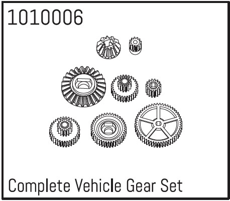 Absima Complete Vehicle Gear Set