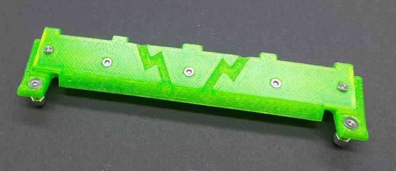 JS-Parts ultraflex Heckkante/Spoiler für Corally Sketer grün