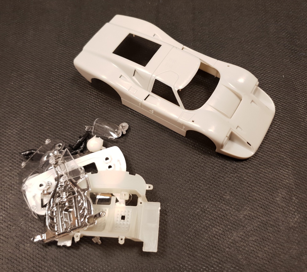 Auslauf - NSR Ford MK IV  Clear Body Kit / Karosserie