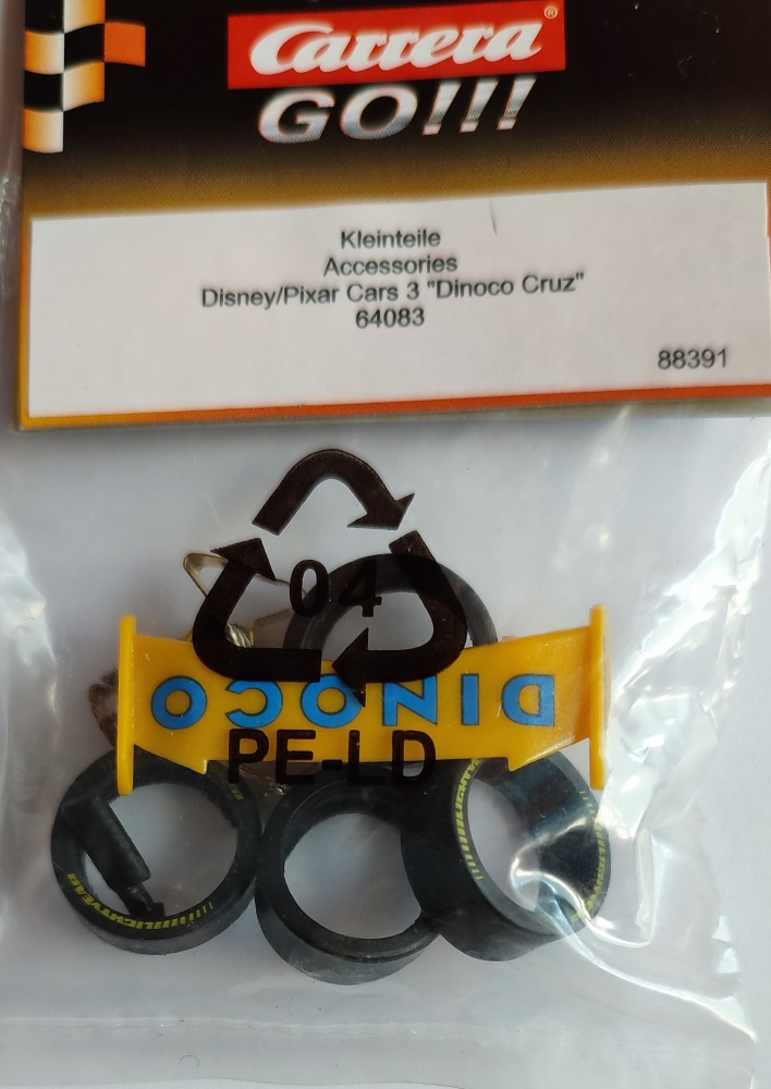 Carrera GO!!! Kleinteile Disney/Pixar Cars 3 Dinoco Cruz