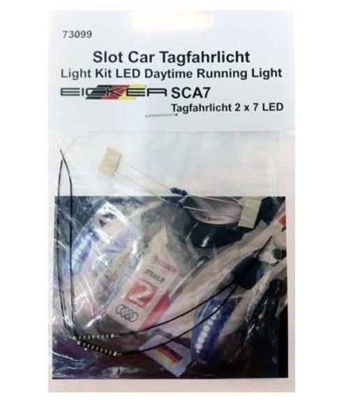EICKER Racing Tagfahrlicht für Lichtset incl. 2x7 LED