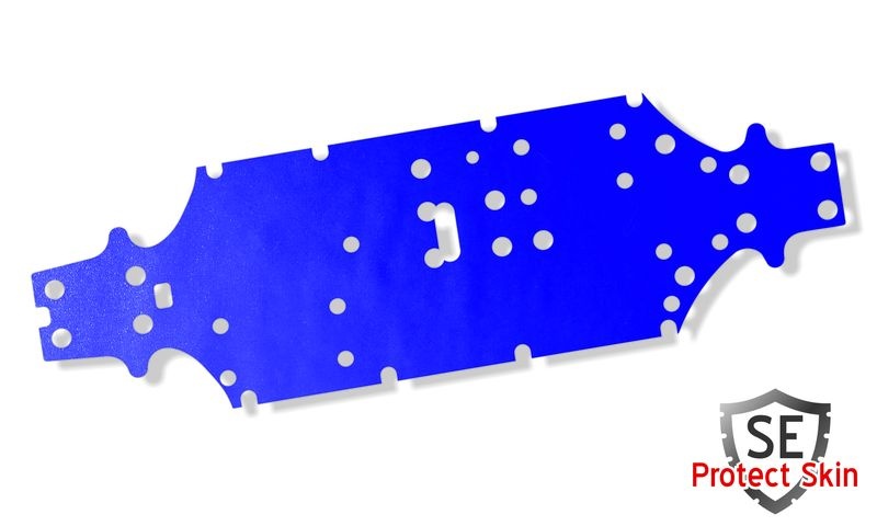 JS-Parts SE Protect Skin Unifarbe Blau