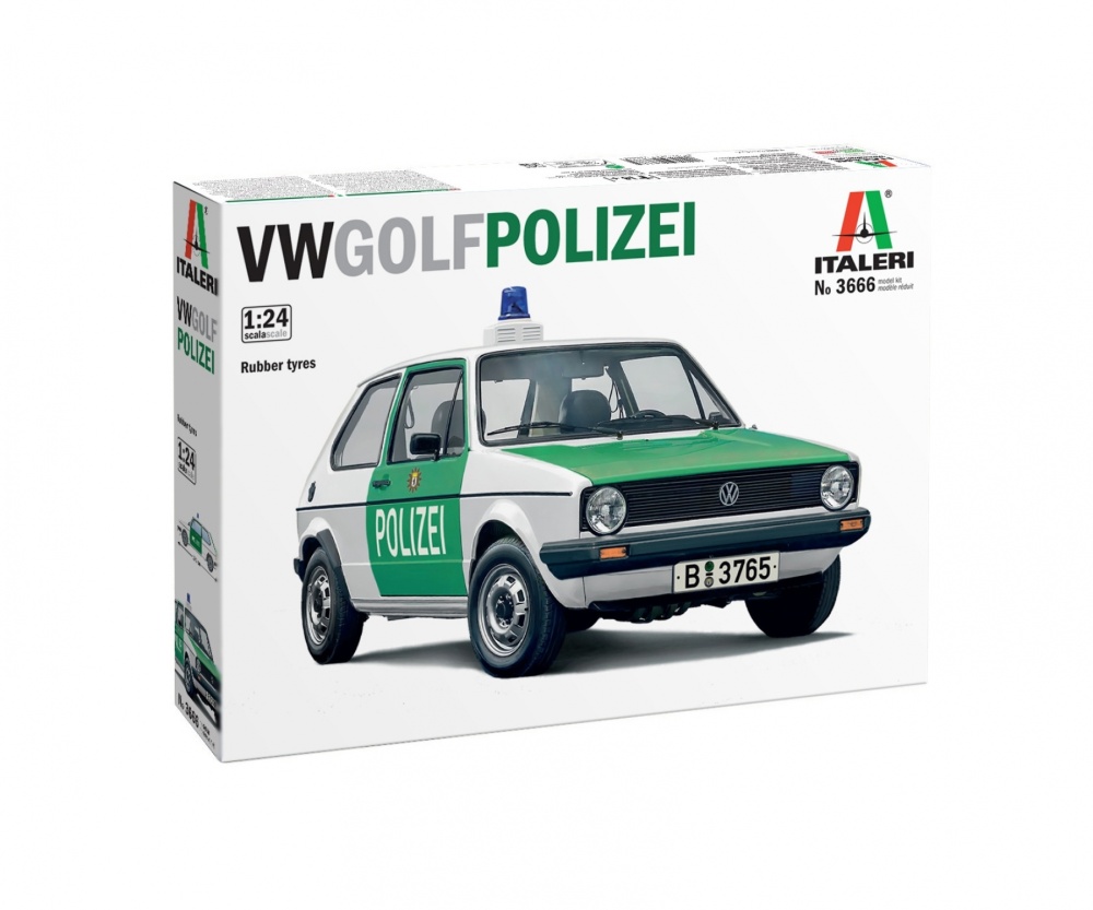 Italeri 1:24 VW Golf Mk.I POLIZEI