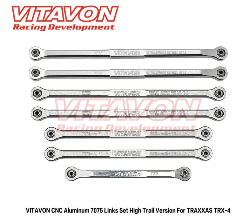 Vitavon Links Set - silber - TRX-4 Hightrail - 1 Set