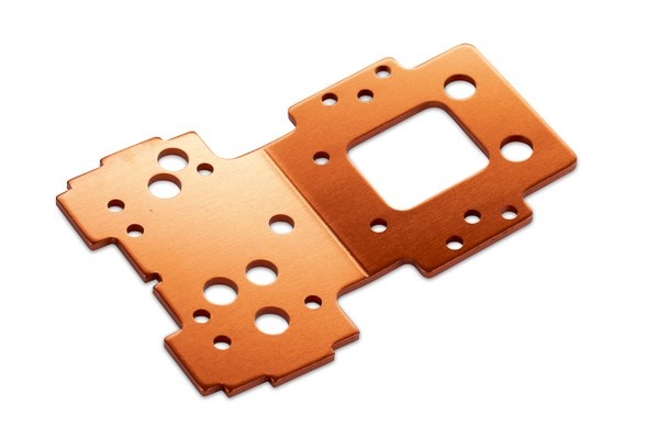 HPI Untere Schottplatte 2,5 mm (Flux/Orange)