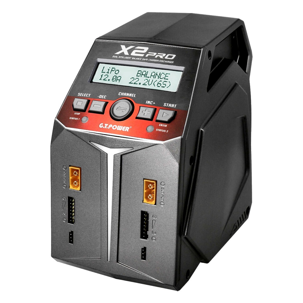 GT-POWER X2 Pro LiPo 1-6s 200W AC Multifunktions-Ladegerät