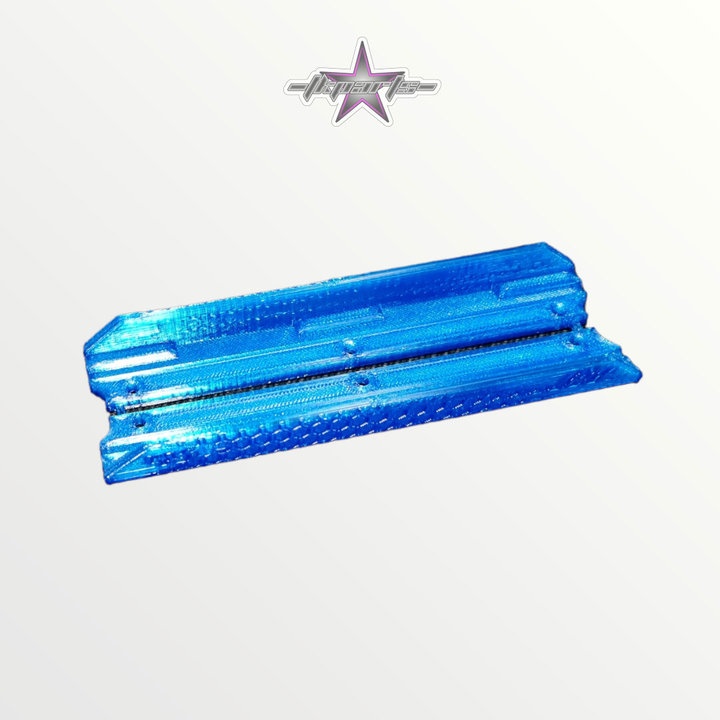 JS-Parts Karoseitenträger für Arrma Kraton 4S v2 blau